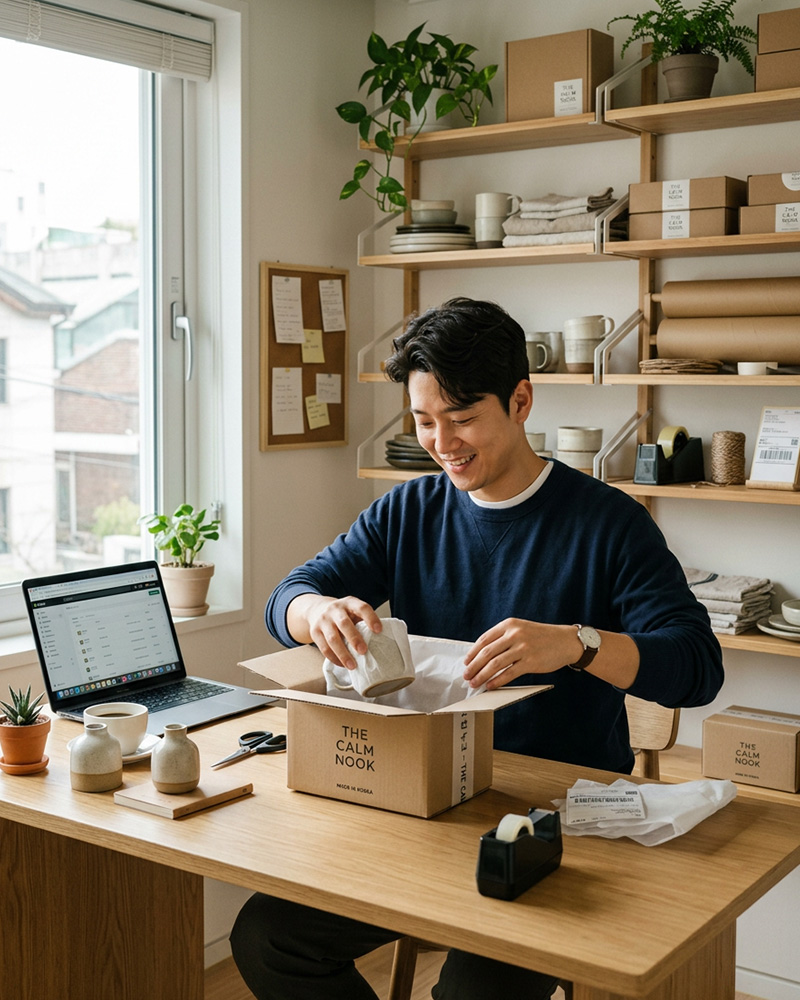스마트스토어 자사몰 셀러 물류대행 이미지