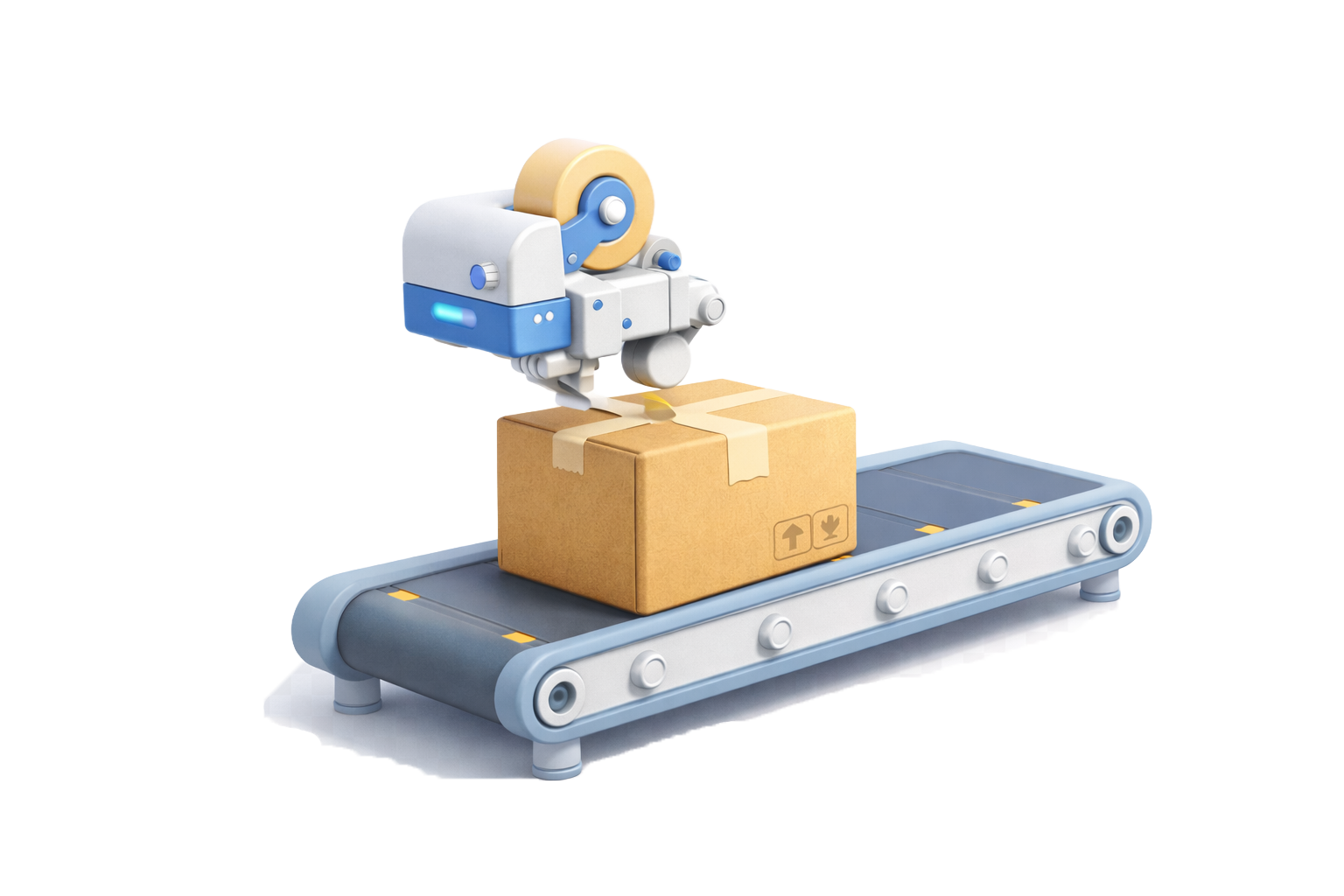 테이핑 자동화 일러스트